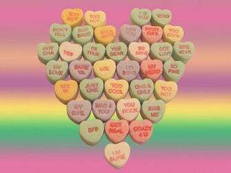 Candy Heart Wallpaper Cool HD Hivewallpaper