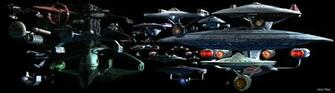Star Trek Spaceships Wallpaper Background