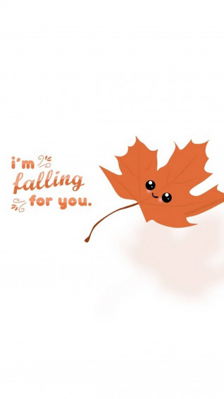 Cute Fall Phone X Wallpaper