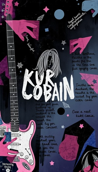 Kurt Cobain Phone Wallpaper