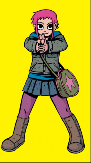 Updated Scott Pilgrim Smartphone Wallpaper Now Taller For The