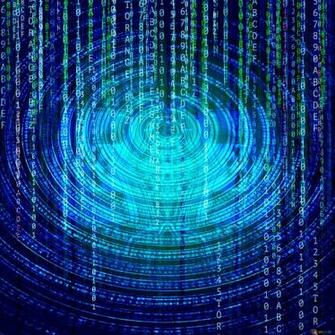 Picture Digital Enterprise Matrix Style Background