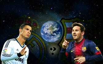 Lionel Messi Vs Cristiano Ronaldo Wallpaper
