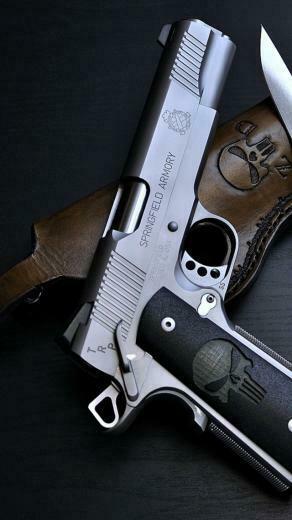 Wallpaper Springfield Pistol Balisong Military
