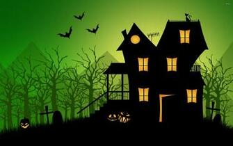 Haunted House Wallpaper
