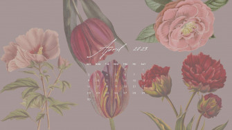 And Customizable Floral Desktop Wallpaper Templates