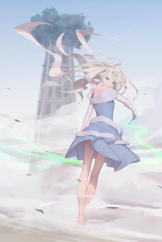 Diana Cavendish Little Witch Academia Mobile Wallpaper