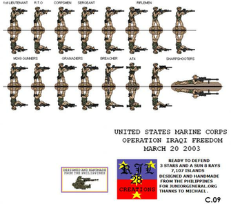 Marine Corps Infantry Logo Title