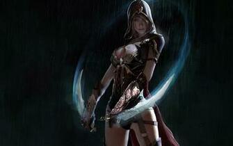 Female Assassin Wallpaper
