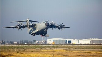 Military Aircraft Airbus A400m Take Off Wallpaper