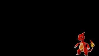 Pokemon Fractalius Charmeleon Black Background