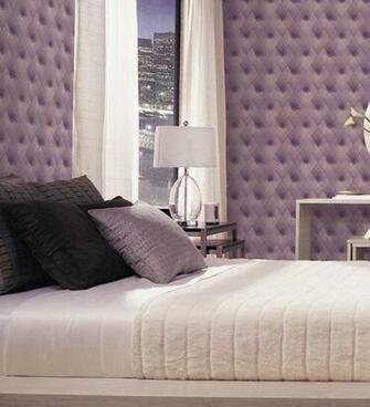 Lavender Tufted Look Wallpaper Ll29573