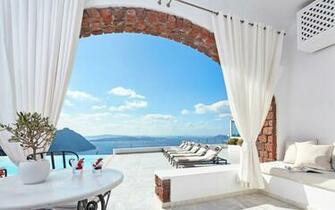 Classic Double Room San Antonio Santorini Hotel