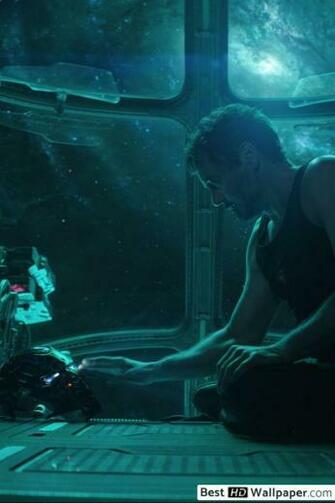 Avengers Endgame Tony Stark With His Helmet HD Wallpaper