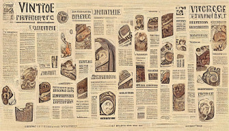 Vintage Newspaper Wallpaper