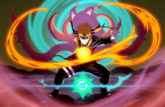 Naruto Bijuu Mode Wallpaper