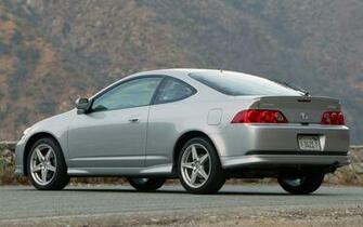 Wallpaper Acura Rsx Metallic Gray Side