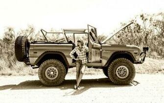 Ford Bronco Girl Wallpaper