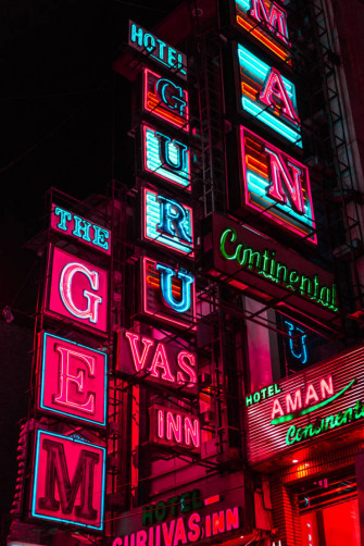 iPhone 4k Neon Signage Wallpaper