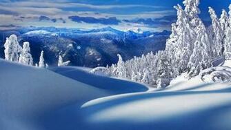 Beautiful Winter Scenery Wallpaper