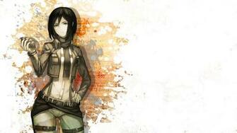 Misaka Sexy Anime Girl Attack On Titan HD Wallpaper Desktop Background
