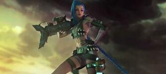 Jinx Lol Wallpaper By 77silentcrow Fan Art Games