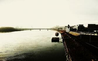 Bratislava From Apollo Bridge Wallpaper
