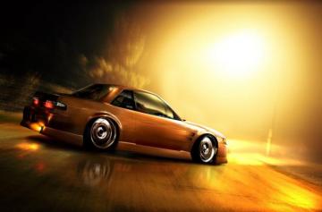 Nissan Silvia S13 Street Drift Wallpaper