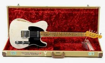 Telecaster Usa Custom Shop Heavy Relic White Blonde N R11386