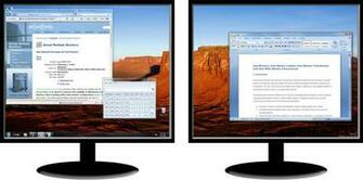 Multiple Monitors Windows Dual Monitor Taskbar Extend