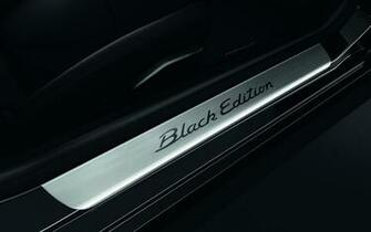 Black Porsche Edition Wallpaper Door Sill