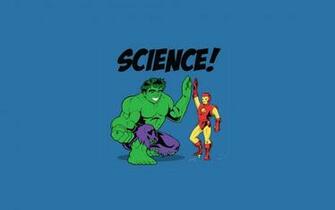 Science Hulk And Iron Man Wallpaper