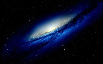 Nebula Vortex Stars In Dark Blue Color Wallpaper Wallpaperbyte