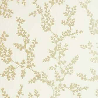 Shadow Fern Wallpaper Ivory Gp Baker Crayford Collection