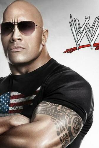 Wwe The Rock iPhone Wallpaper