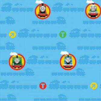 Thomas The Tank Engine Childrens Kids Bedroom Nursery Wallpaper