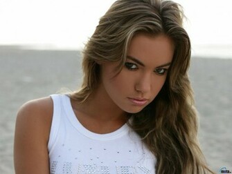 Wallpaper Veronika Fasterova On A Beach X Desktop