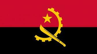 Angola Flag UHD 4k Wallpaper