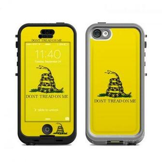 Lifeproof iPhone 5c Nuud Case Skin Gadsden Flag Decalgirl