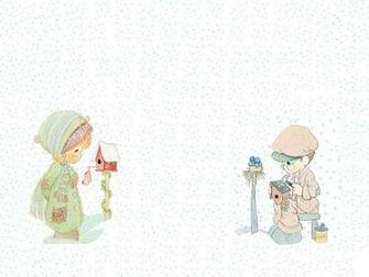 Precious Moments Image Christmas HD Wallpaper And