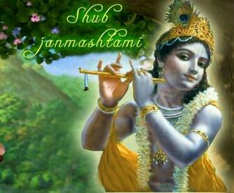 Happy Krishna Janmashtami HD Wallpaper Image Photos For