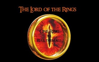 Back Gallery For The One Ring Wallpaper