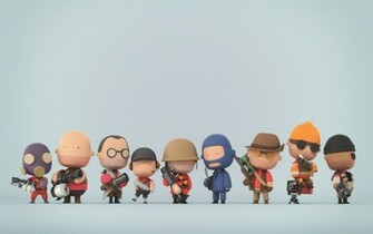 Tf2 Team Fortress Soldier Sniper Wallpaper Background