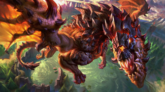 League Of Legends Dragon Full HD Wallpaper And Achtergrond