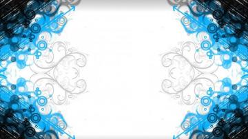 Abstract Blue And White Wallpaper HD Desktop