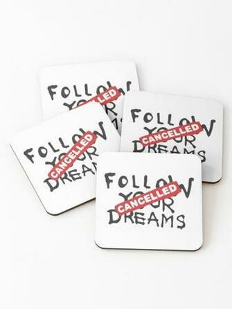 Banksy Quote Follow Your Dreams Cancelled Cynical Graffiti Text