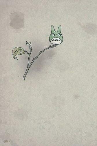 Cute Totoro Phone Wallpaper iPhone