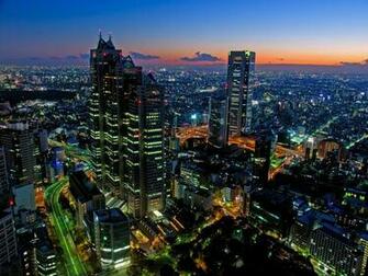 Skyscrapers Tokyo Wallpaper Tower At Night Japan
