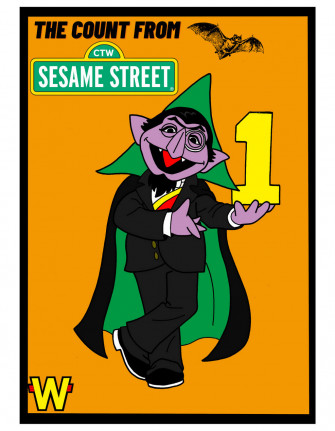 Count Von From Sesame Street By Donandron