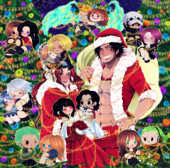 One Piece Christmas Wallpaper